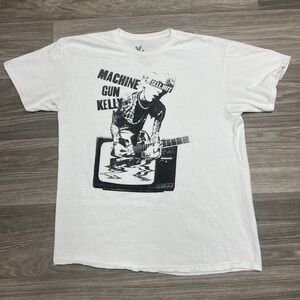 MGK Machine Gun‎ Kelly Rap Tee Mens L Fit M Sellout Concert Music Tour Alt Rock